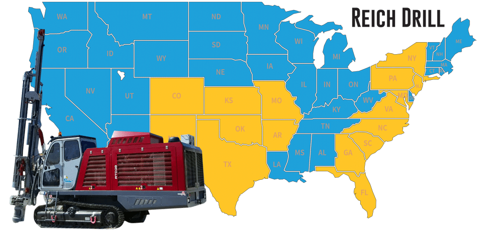 Reich Drill US Territory Map