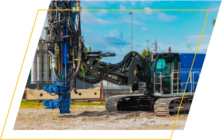 Geothermal drilling element