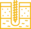 Geothermal drilling icon